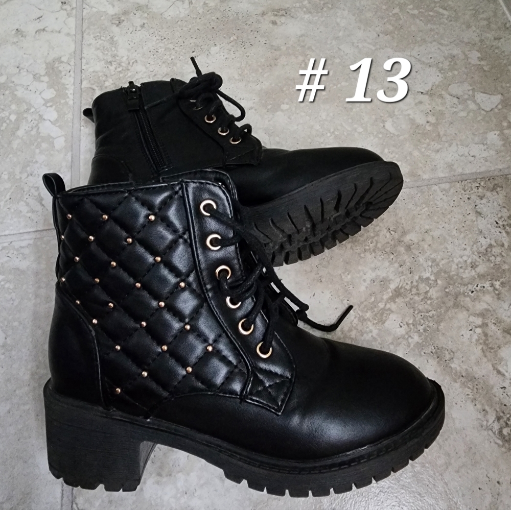 Girls boots size 13 girl